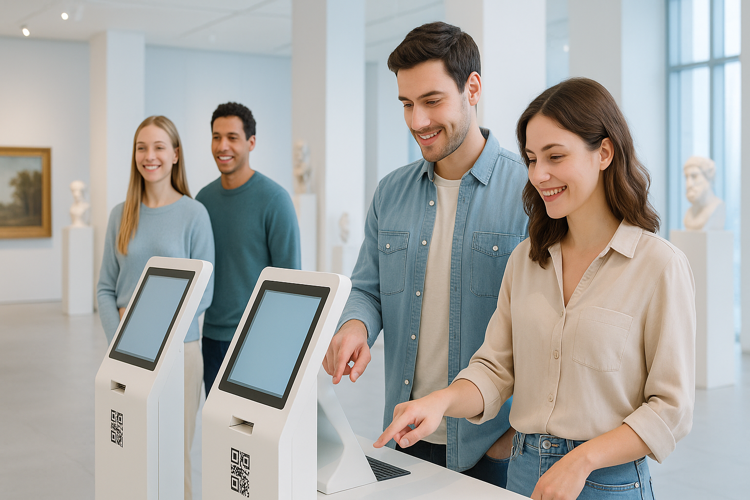 set up ticketing software for museum