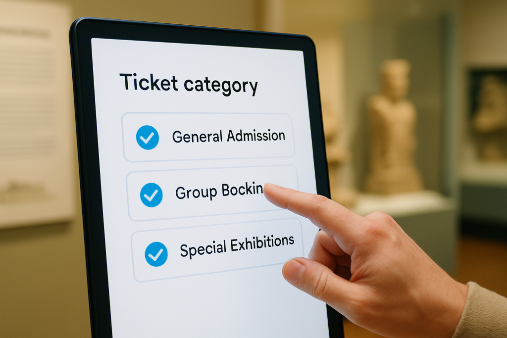 Ticket Configuration Interface