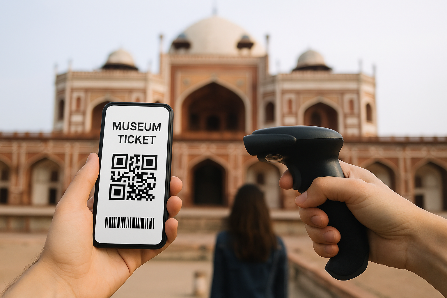 museum ticketing software with QR codes in Delhi